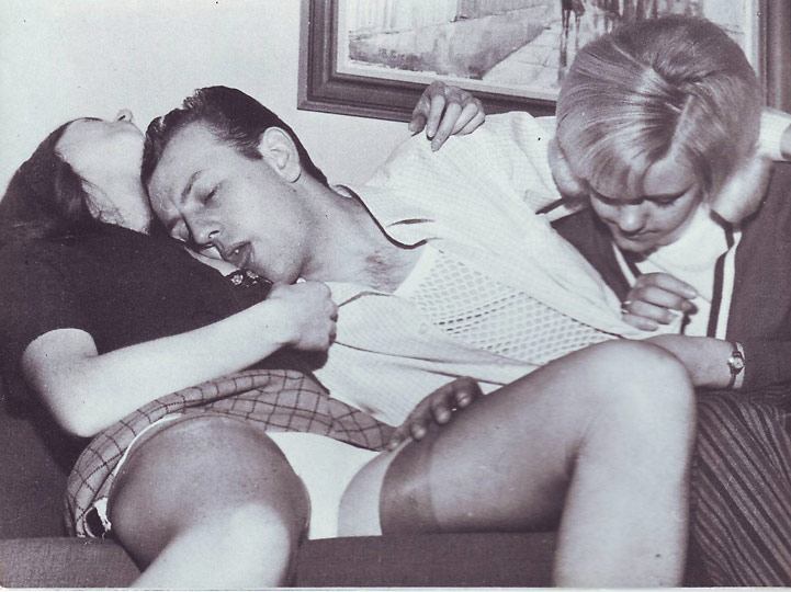 Vintage Black And White Porn Videos - Vintage Threesome